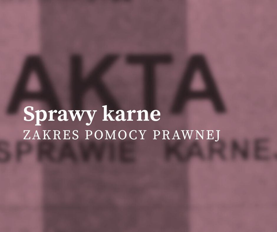 Sprawy karne